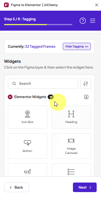 UiChemy Design Auto Layout Elementor Widgets