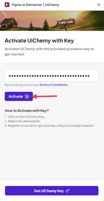 UiChmey Put Key and Activated 2