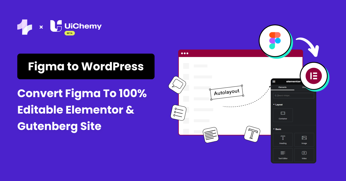 Uichemy convert figma to wordpress websites