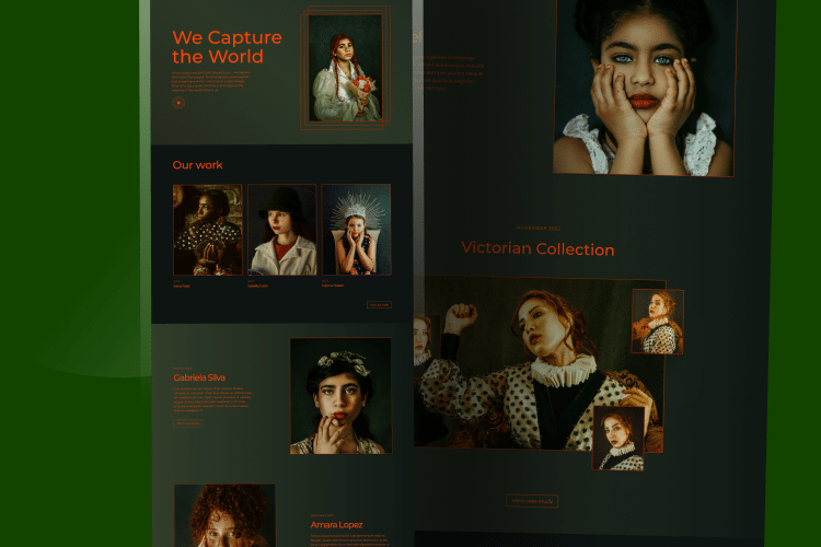 Webflow Photography Portfolio 1