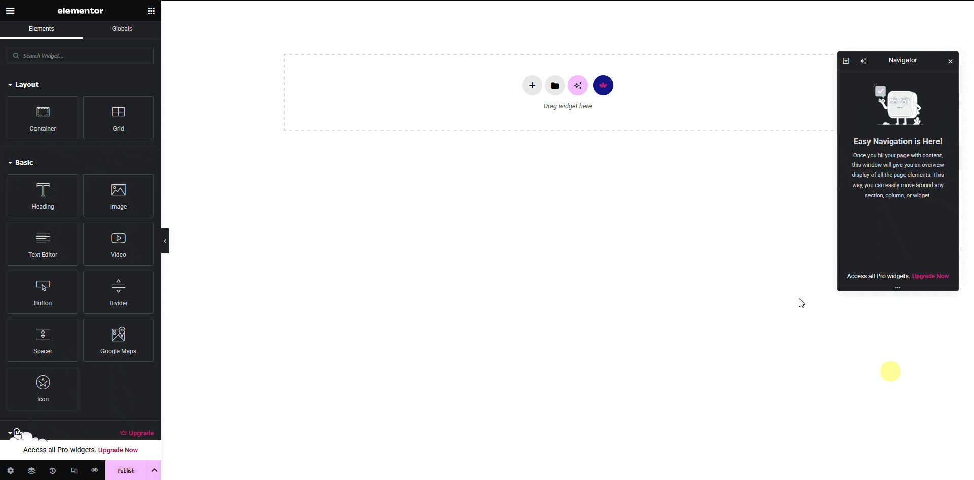 paste design elementor with uichemy copy mode new