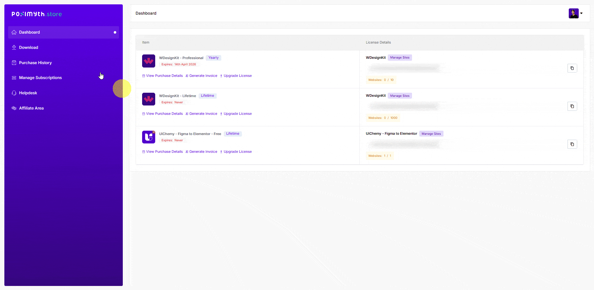 uichemy generate invoice 1
