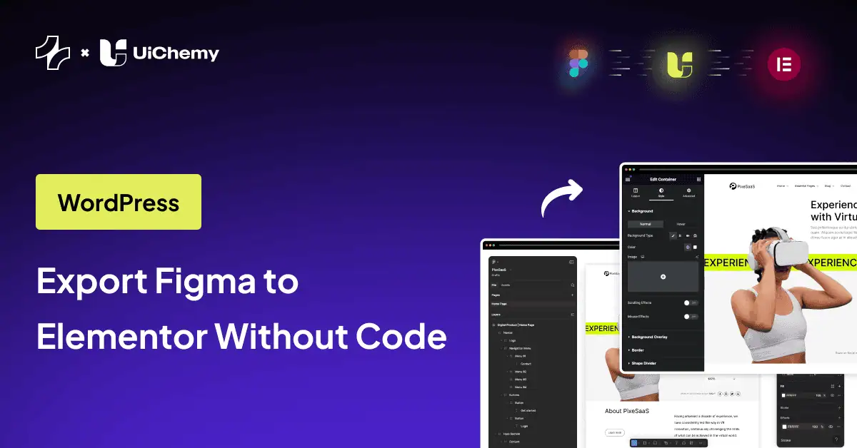 Export Figma to Elementor Without Code