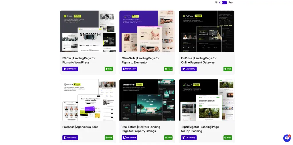 Using UiChemy Pre Built Templates 1