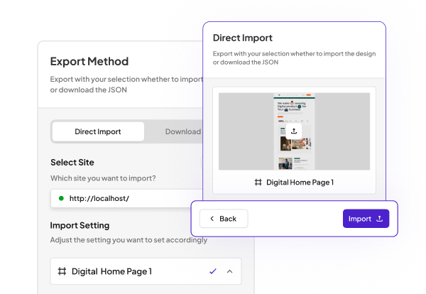 directimport