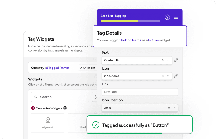 widget tagging