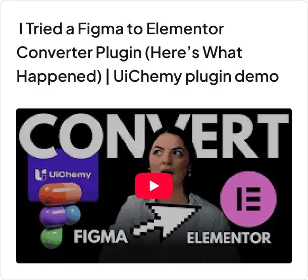 I Tried a Figma to Elementor Converter Plugin 1
