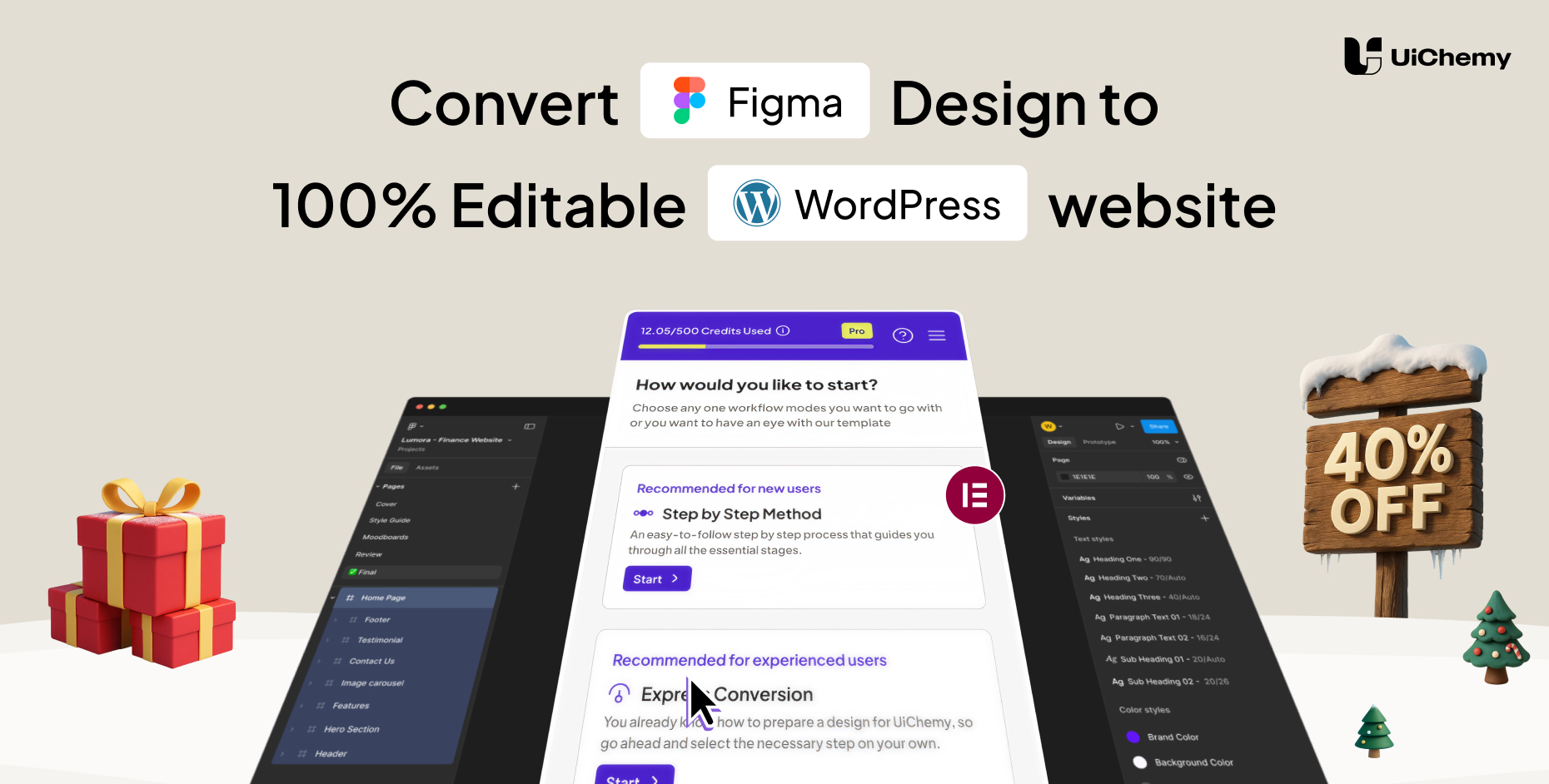 UiChemy Hero feature winter