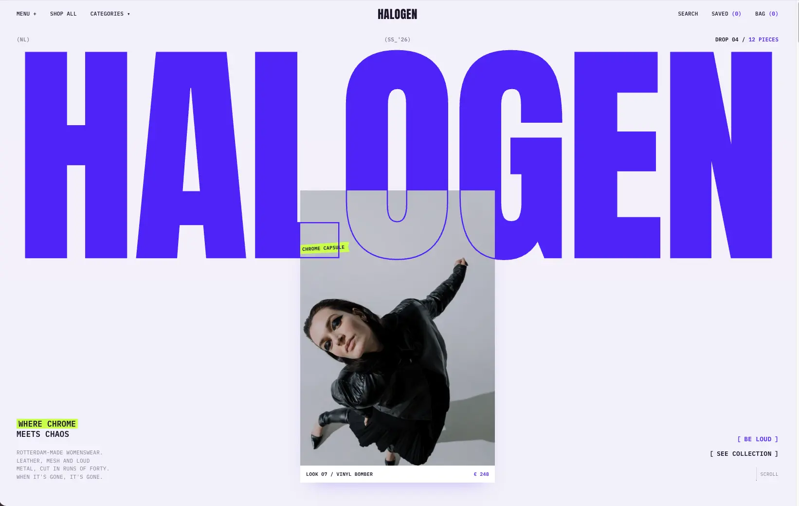 HALOGEN Where Chrome Meets Chaos