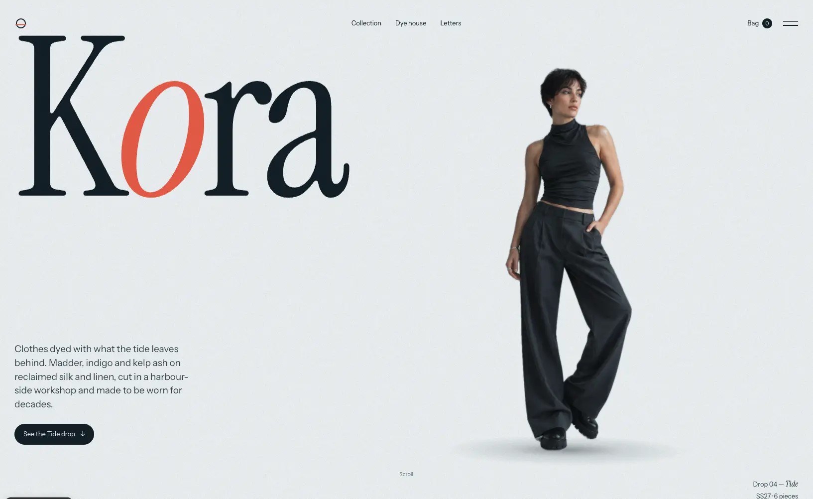 Kora Tide-dyed clothing