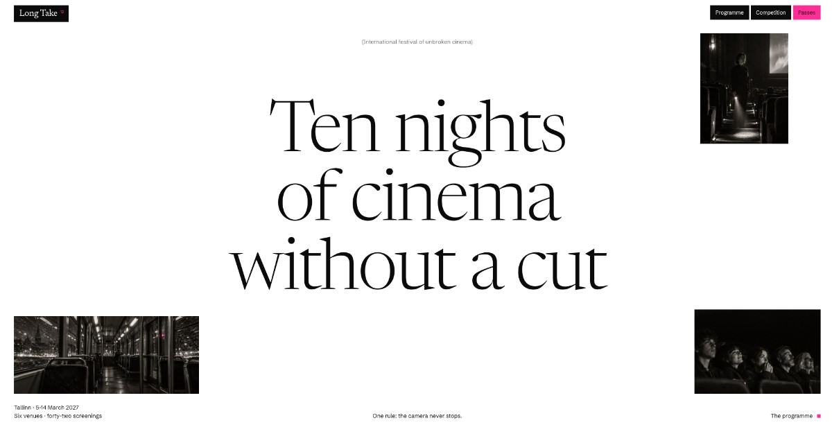 Long Take Film Festival