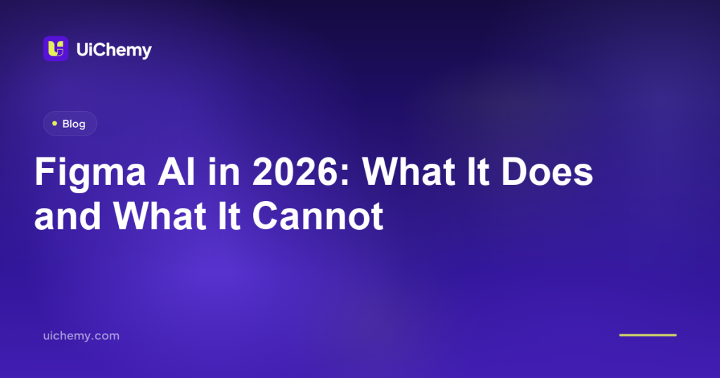 Figma AI in 2026: What It Does and What It Cannot