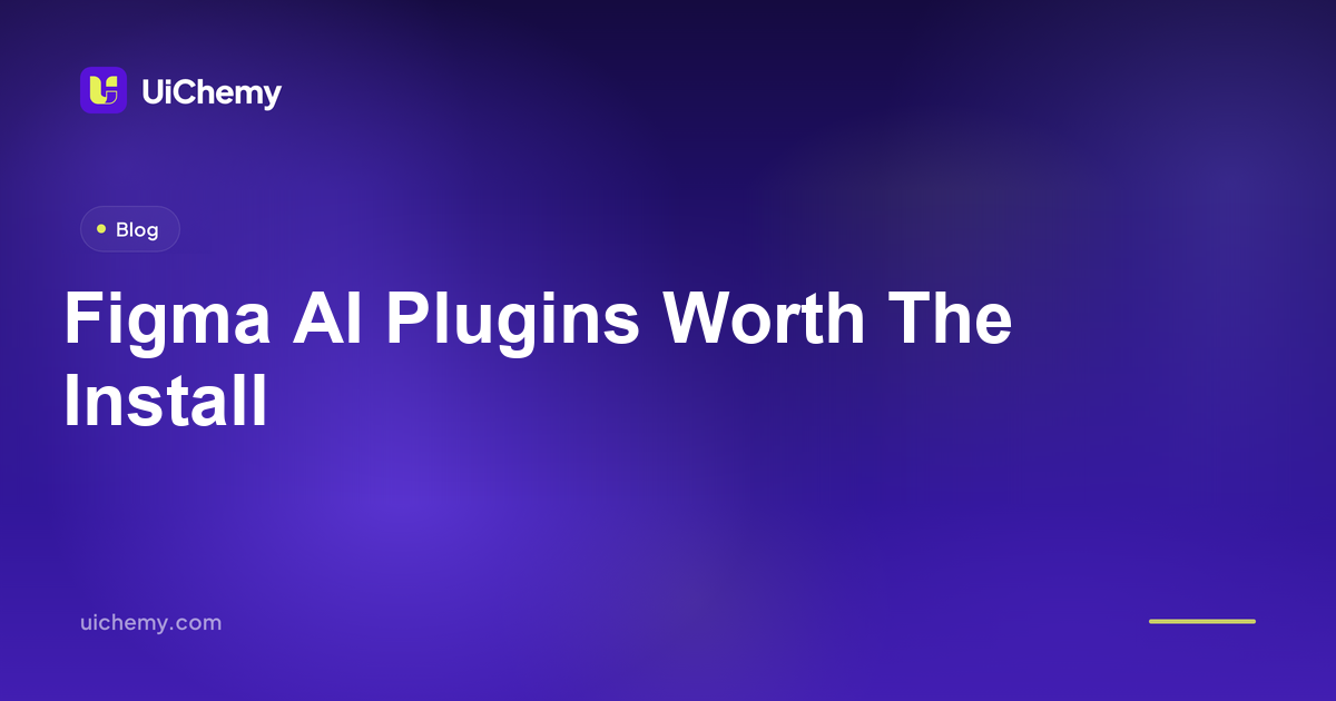 Figma AI Plugins Worth The Install