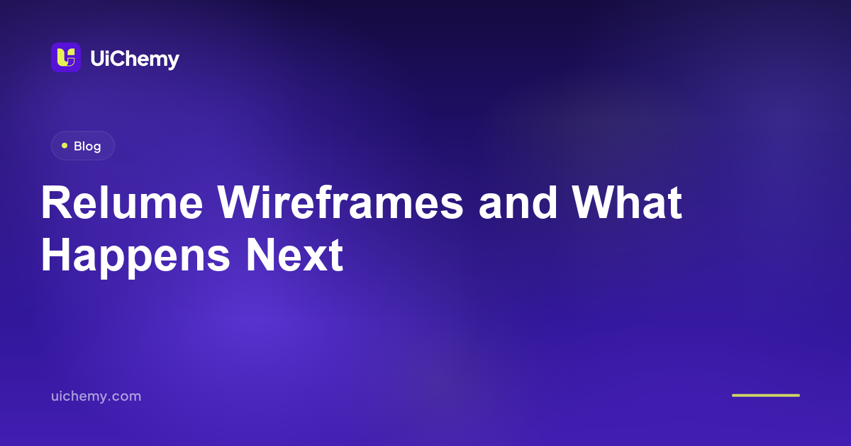 Relume Wireframes and What Happens Next