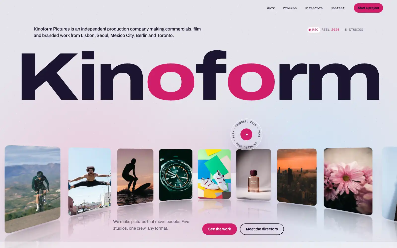 Kinoform Pictures Commercials, Film and Branded Work