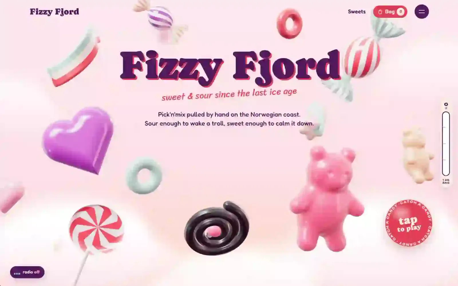 Fizzy Fjord Candy Shop