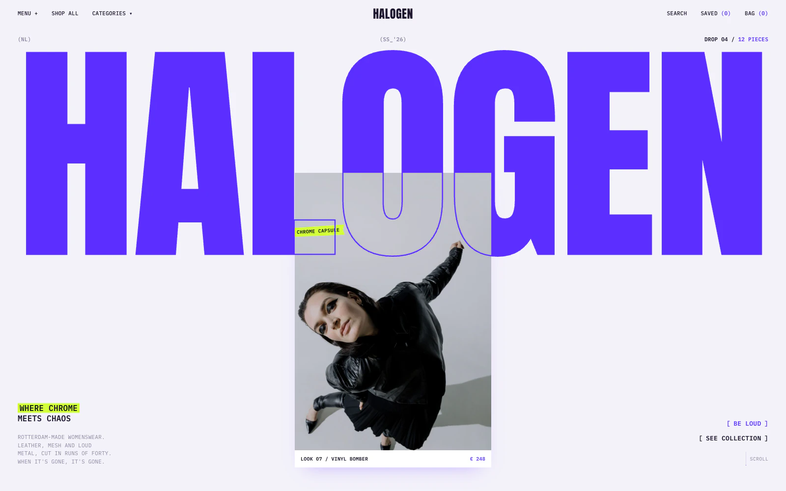 HALOGEN Where Chrome Meets Chaos