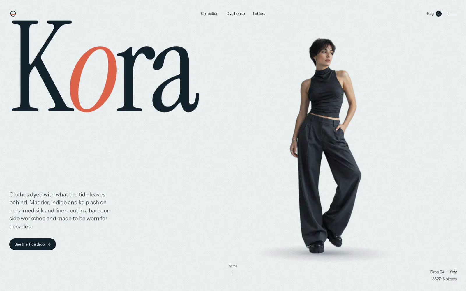 Kora Tide-dyed clothing
