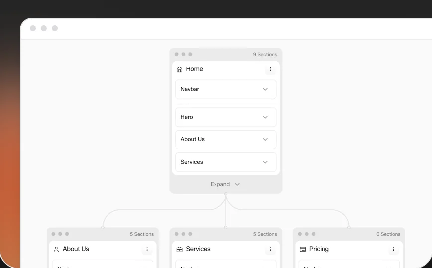uichemy awc feature sitemap dark