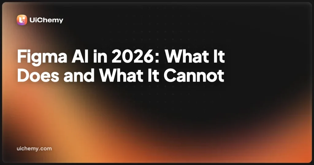 Figma AI in 2026: What It Does and What It Cannot